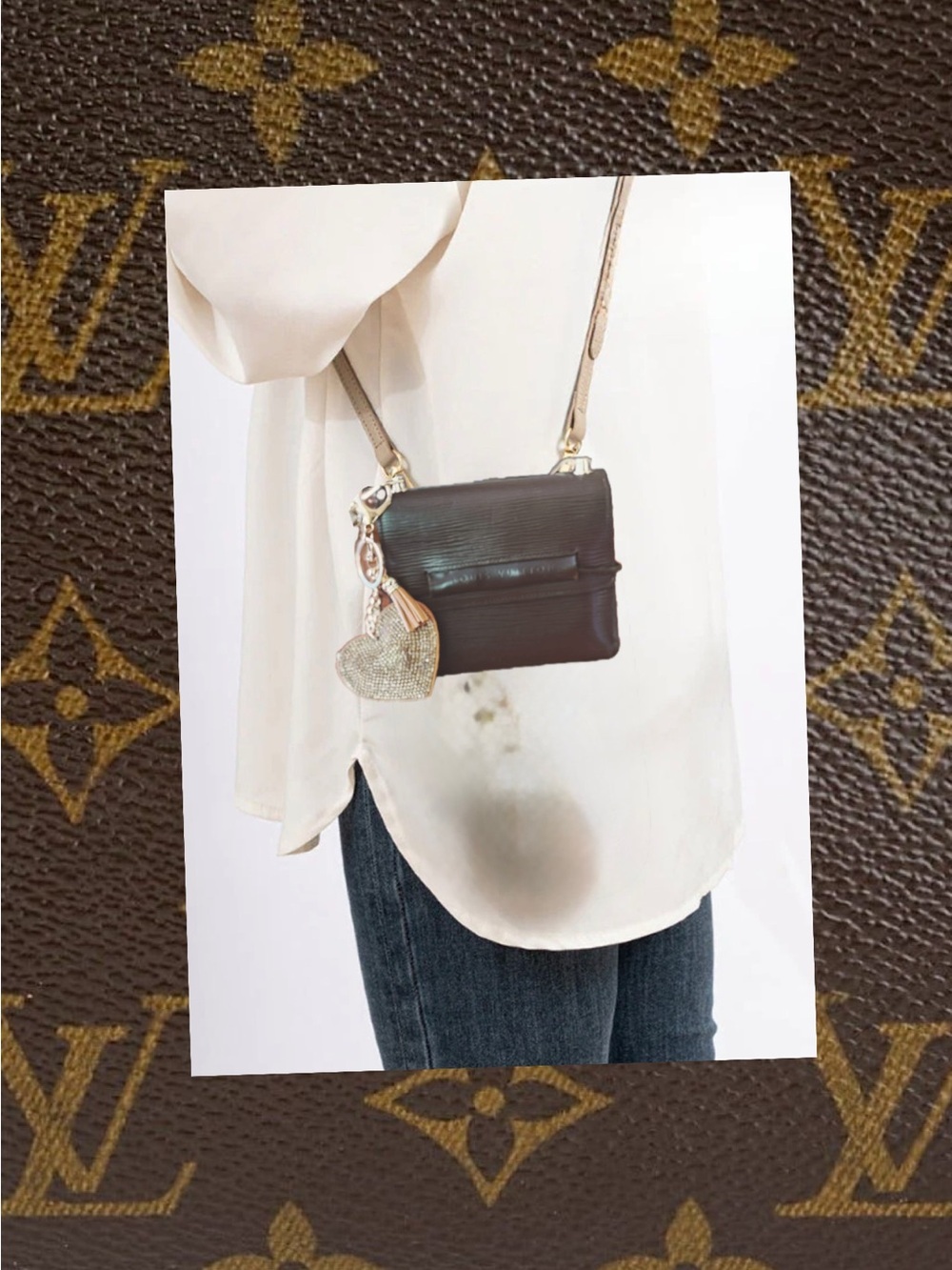 EGA Louis Vuitton Epi Portefeiulle Elastique Trifold Wallet Purse
converted